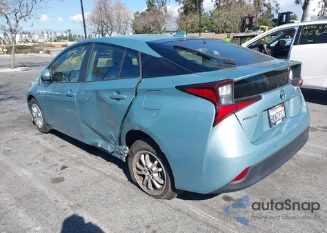 2019 Toyota Prius Le из США, поврежденный, VIN JTDKARFU4K3088430